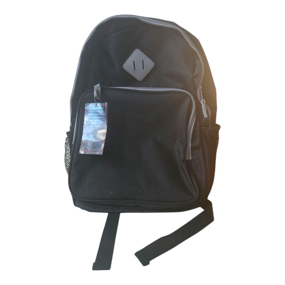 NWT Summit Ridge Bacpack Black Interior Laptop Tablet Multi Pocket 16" AD Sutton